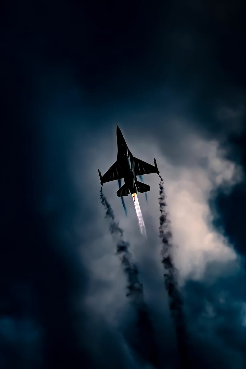F-16, airplane, jet, jets, lockheed, military, solo, HD phone wallpaper |  Peakpx