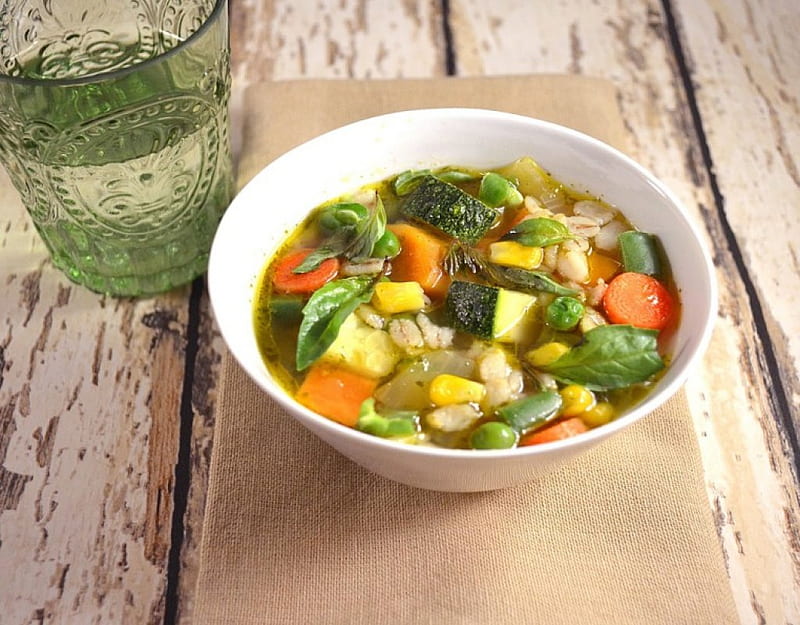 Vegetable Soup, Soup, Vegetable, Fresh, Food, HD wallpaper