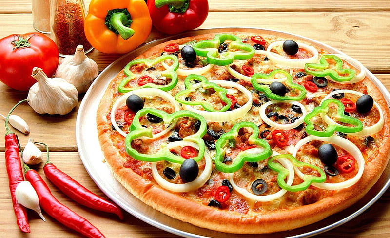 Italian Pizza, tasty, graphy, pizza, food, HD wallpaper