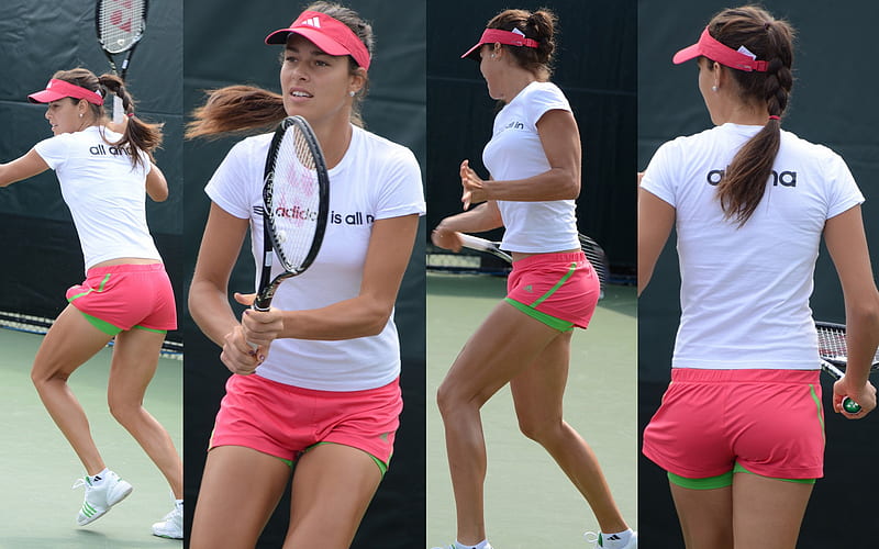 Ana Ivanovic - practice, practice, tennis, on-court, ana ivanovic, HD wallpaper
