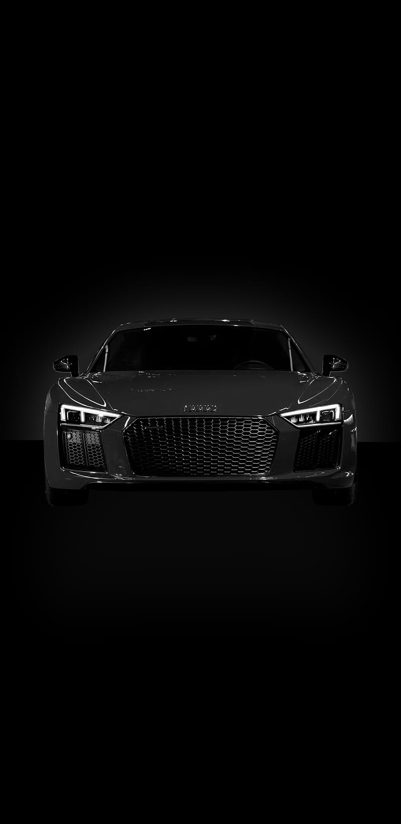Audi R8 Black HD wallpaper