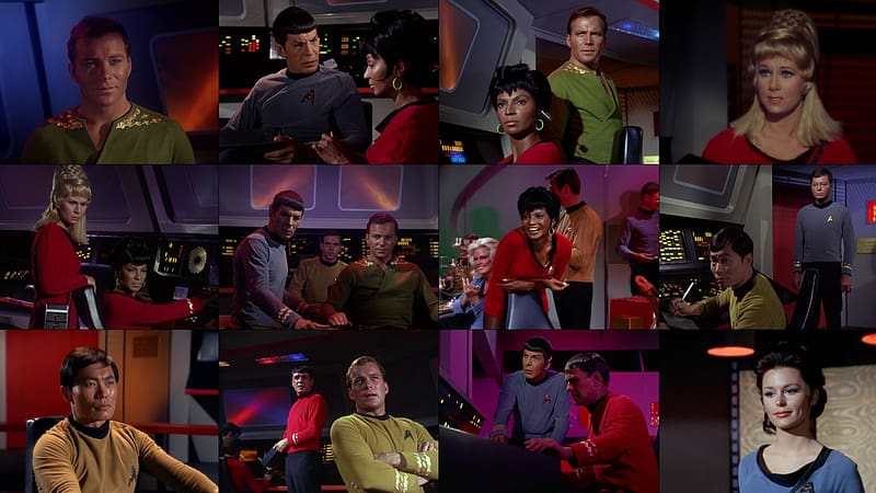 Star Trek Original Series , Kirk, TOS, Uhura, Spock, Star Trek, Original Star Trek, HD wallpaper