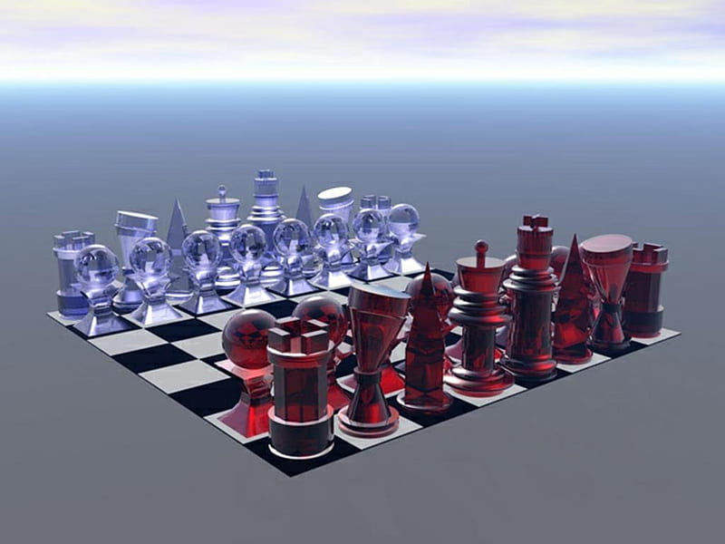 Glass Chess Wallpaper - Download to your mobile from PHONEKY