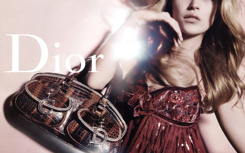 Kate Moss, Model, Handbags, Red, Dior, HD wallpaper | Peakpx