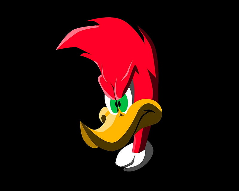 Woody Woodpecker, cartoon, HD wallpaper