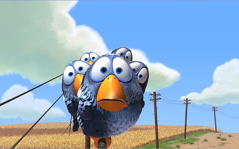 pixar, about birds, 2000, cartoon, short film, HD wallpaper