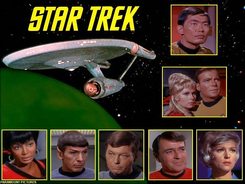 Original Star Trek Cast - Season One, star trek, tos, trek, classic trek, HD wallpaper