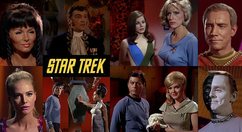 Star Trek Orange, Nurse Christine Chapel, Kirk, Spock, McCoy, Star Trek, Andrea, HD wallpaper