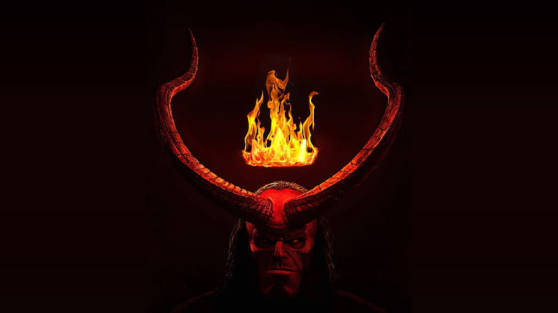 Hellboy 2019 Movie Poster, HD wallpaper