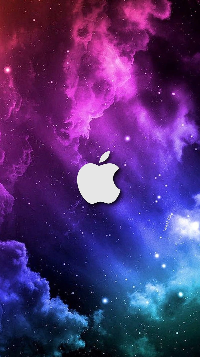 Apple Sky , logo, HD phone wallpaper