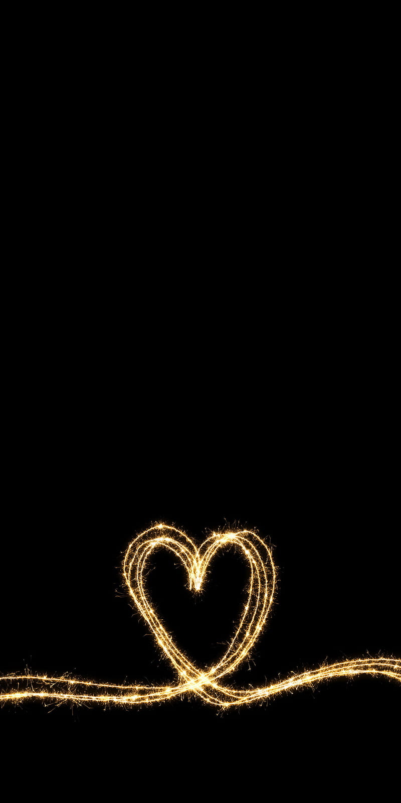 Gold heart wallpaper by Lovelynature27  Download on ZEDGE  543f