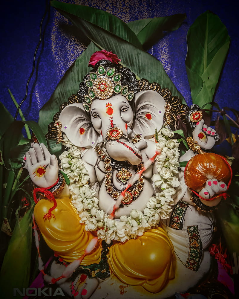 Ganesh , ganapathi, ganesha, HD phone wallpaper