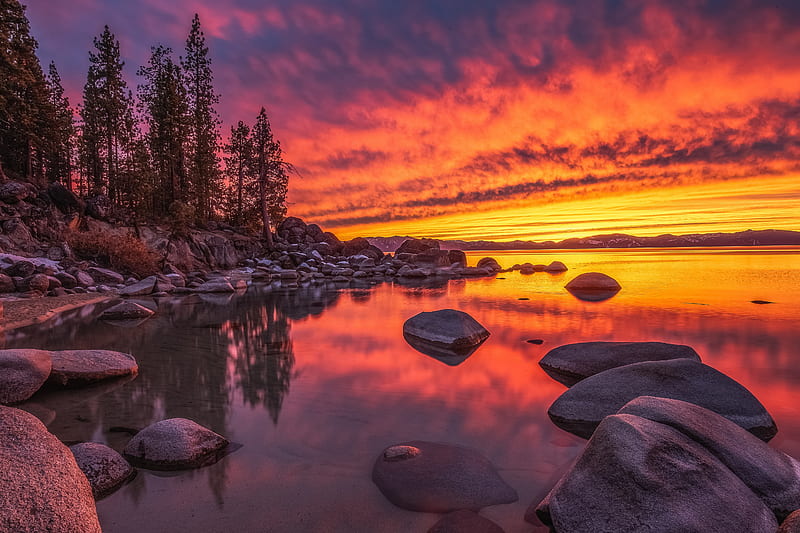 Lake Tahoe Nevada, HD wallpaper