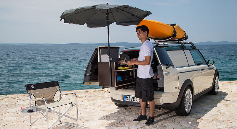 2013 MINI Clubvan Camper - Rear , car, HD wallpaper