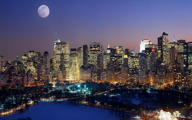 Desktop Wallpapers New York City USA Bay Night Cities 600x800