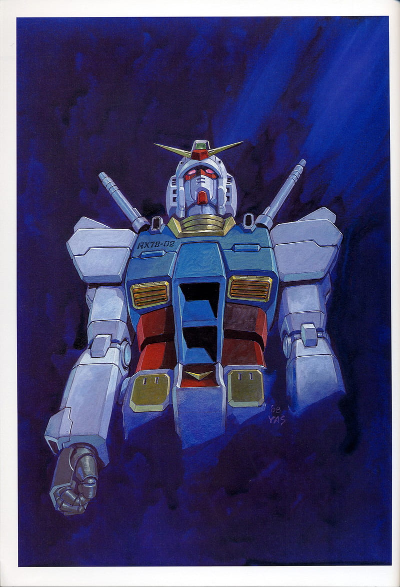 Gundam 4, anime, mobile suit, robot, guerra, HD phone wallpaper