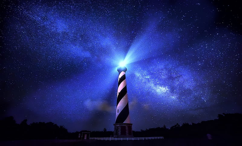 Cape Hatteras Lighthouse,Outer Banks North Carolina, Cape Hatteras, Lighthouse, North Carolina, Outer Banks, HD wallpaper