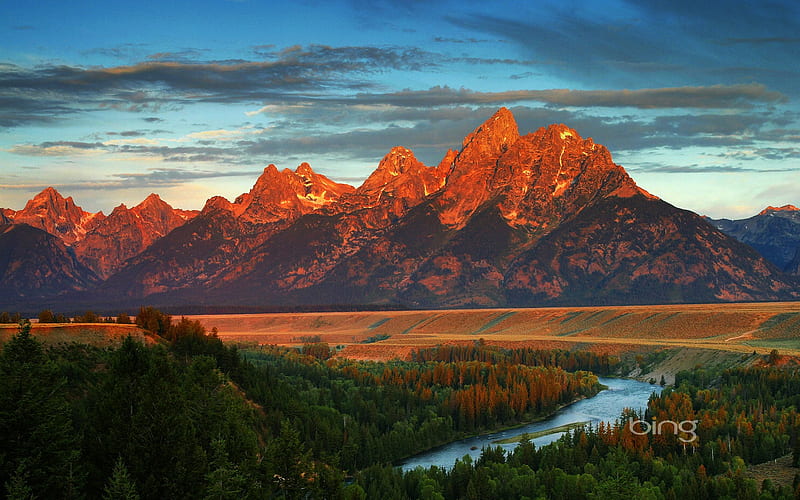 United Kingdom Grand Teton rang Wyoming, HD wallpaper