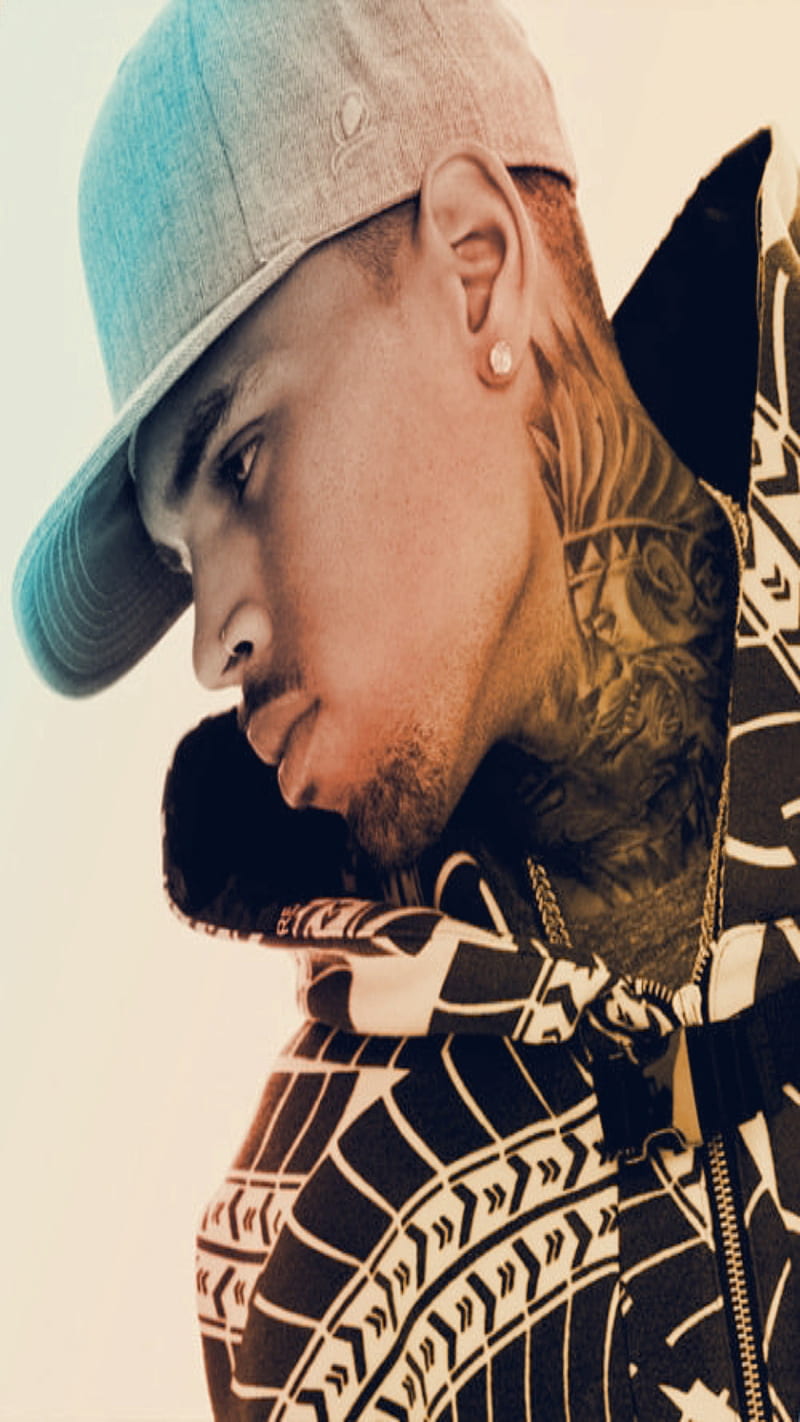 Chris Brown, breezy, lgg5, HD phone wallpaper