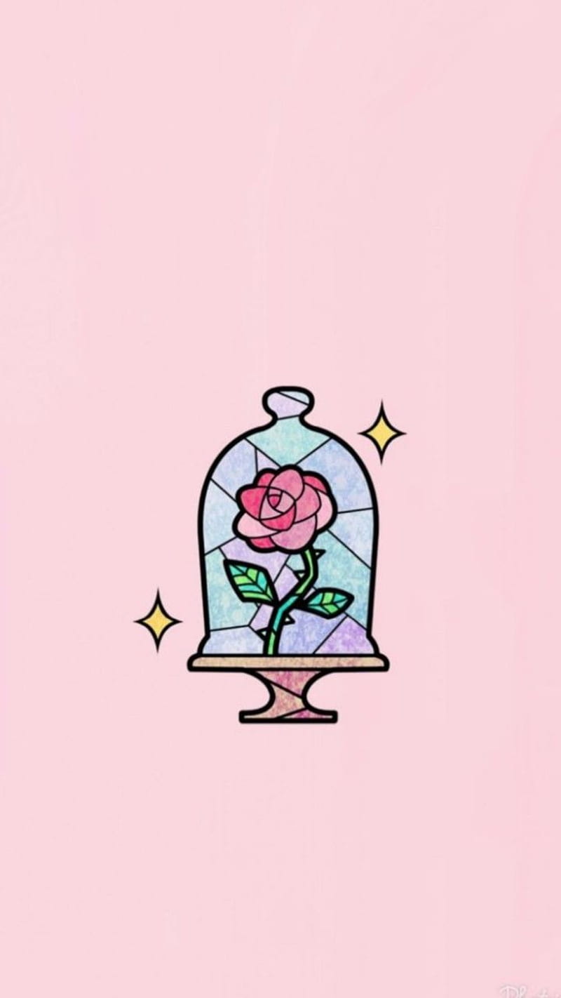 Rose Vase, color, stained glass, HD phone wallpaper | Peakpx