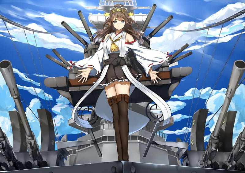 Cute battleships doing cute battlethings AMV  YouTube