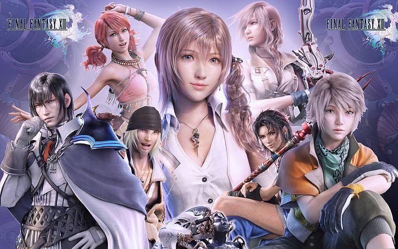 Final Fantasy XIII , final fantasy xiii, anime, xiii, stewart whaley, HD wallpaper