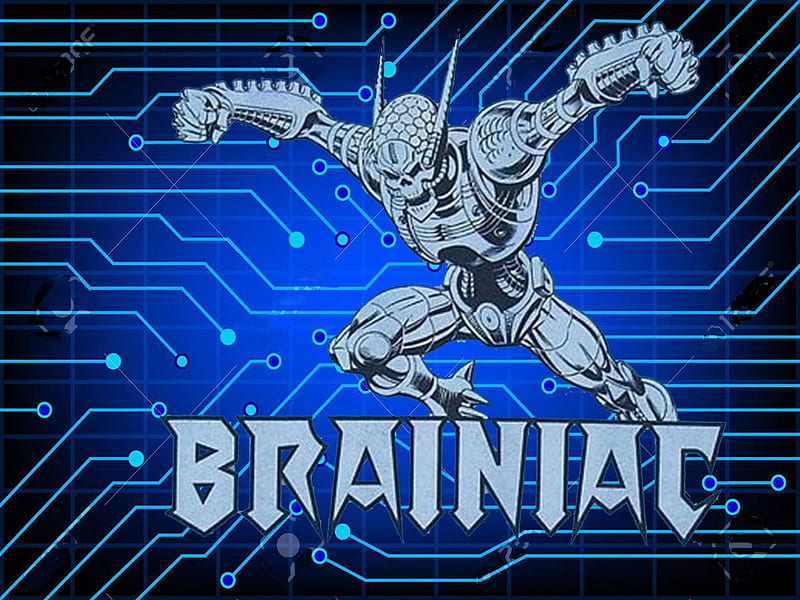Brainiac, Villains, Comics, Superheroes, DC Comics, HD wallpaper