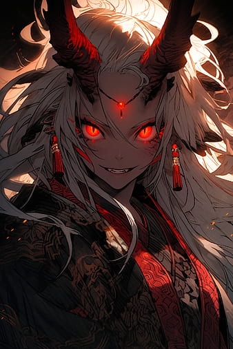 Free: Demon Anime Devil Female , Devil Girl transparent background PNG  clipart - nohat.cc