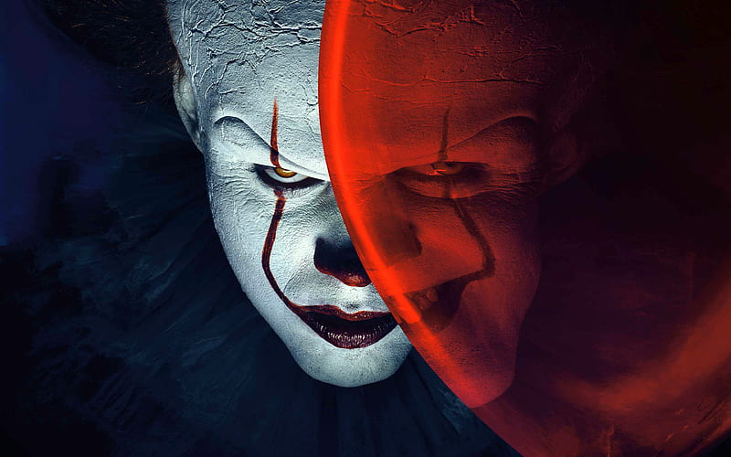 Pennywise 2017 movie, clown, HD wallpaper