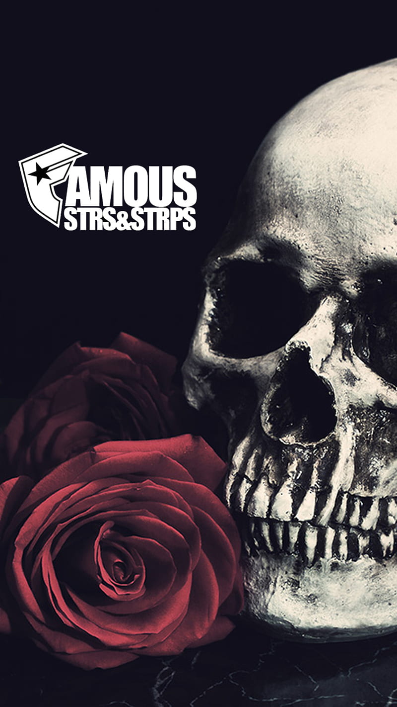 Famous SAS SNR, fsas, skull, roses, HD phone wallpaper