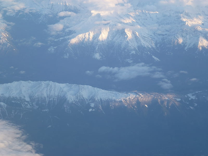 Alps from sky, mount, summit, pinnacle, alp, range, sierra, cordillera, massif, HD wallpaper