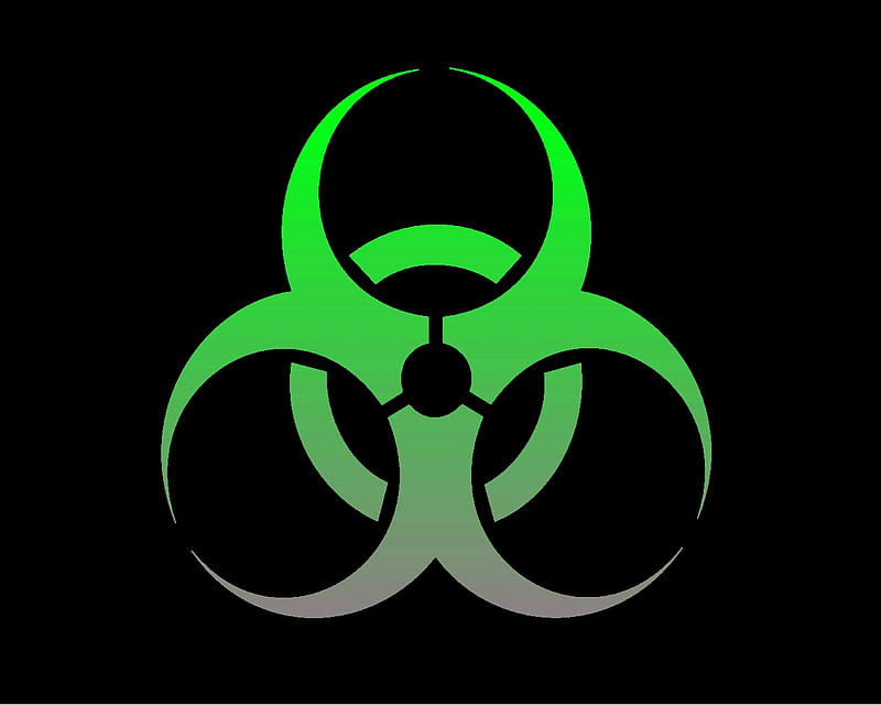 biohazard green grey, biohazard, gizzzi, green, labrano, gris, HD wallpaper