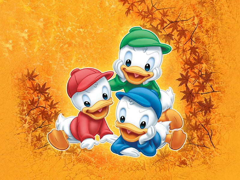 Three Brothers, cartoons, duckling, HD wallpaper | Peakpx