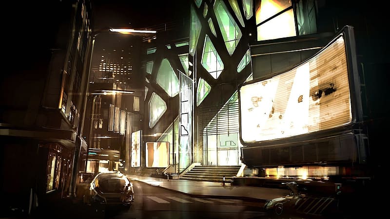 Cyberpunk, Video Game, Deus Ex, Deus Ex: Human Revolution, HD wallpaper