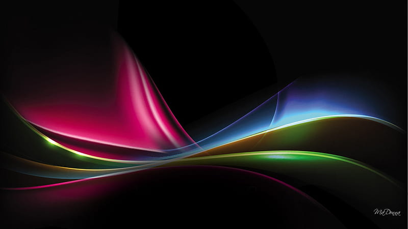 Black Abstract 3, colorful, chic, au courant, hip, supercool, in, green, voguish, bright, happening, sharp, pink, modish, blue, fresh, ribbon, black, fashionable, snappy, abstract, smart, exclusive, swell, cool, swish, trendy, HD wallpaper
