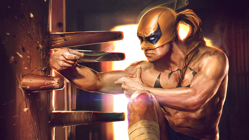 Iron Fist, iron-fist, superheroes, artwork, HD wallpaper