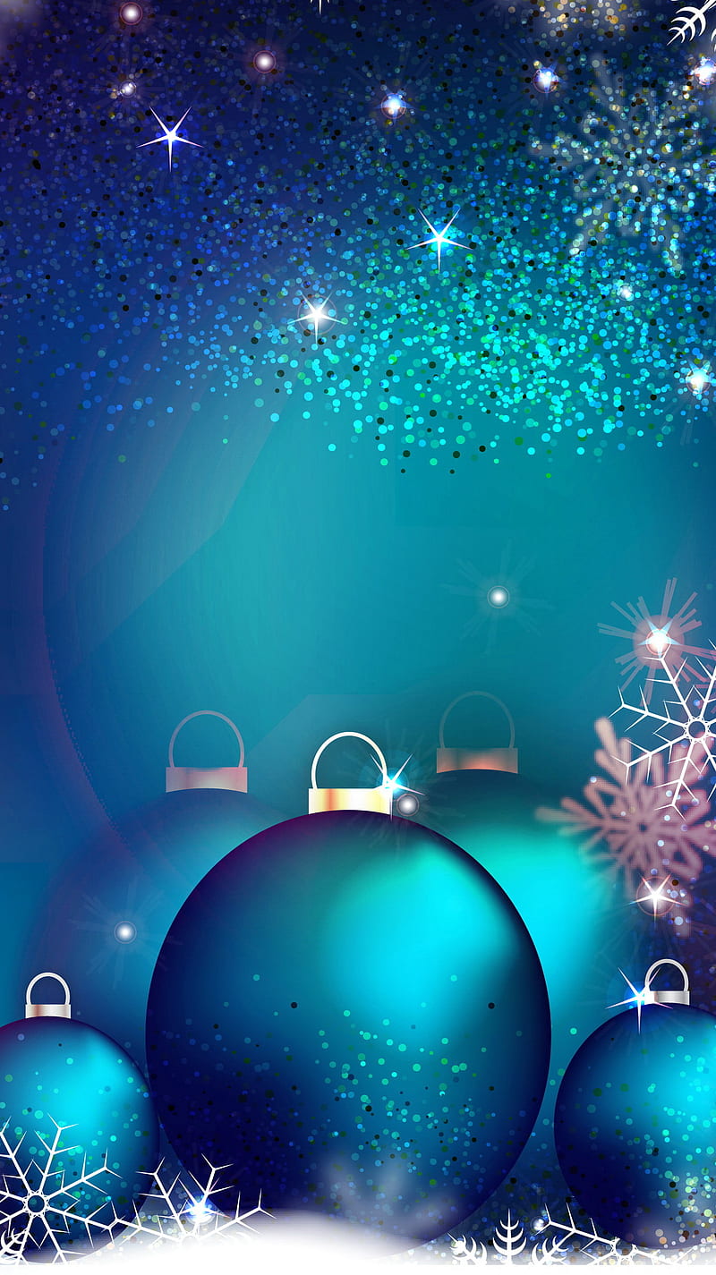 Christmas Decor, balls, chrostmas, decor, festive, HD phone wallpaper