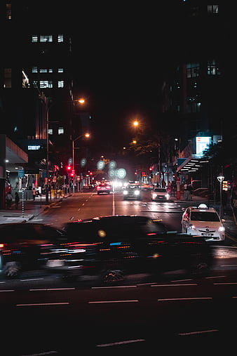 Blur 4, blur, bokeh, brisbane, city, depth, lights, night, street ...