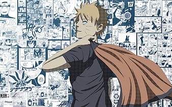 Download wallpapers Naruto Uzumaki, artwork, Naruto Shippuden, manga, anime  characters, Naruto