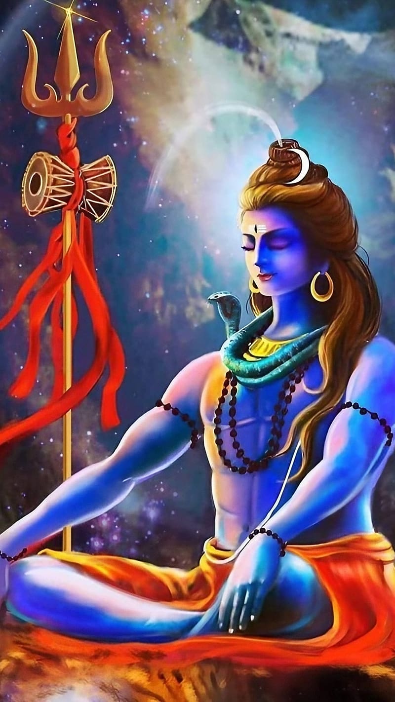 Hara Hara Shambhu, Lord Shiva Meditation, god, mahadev, HD phone ...