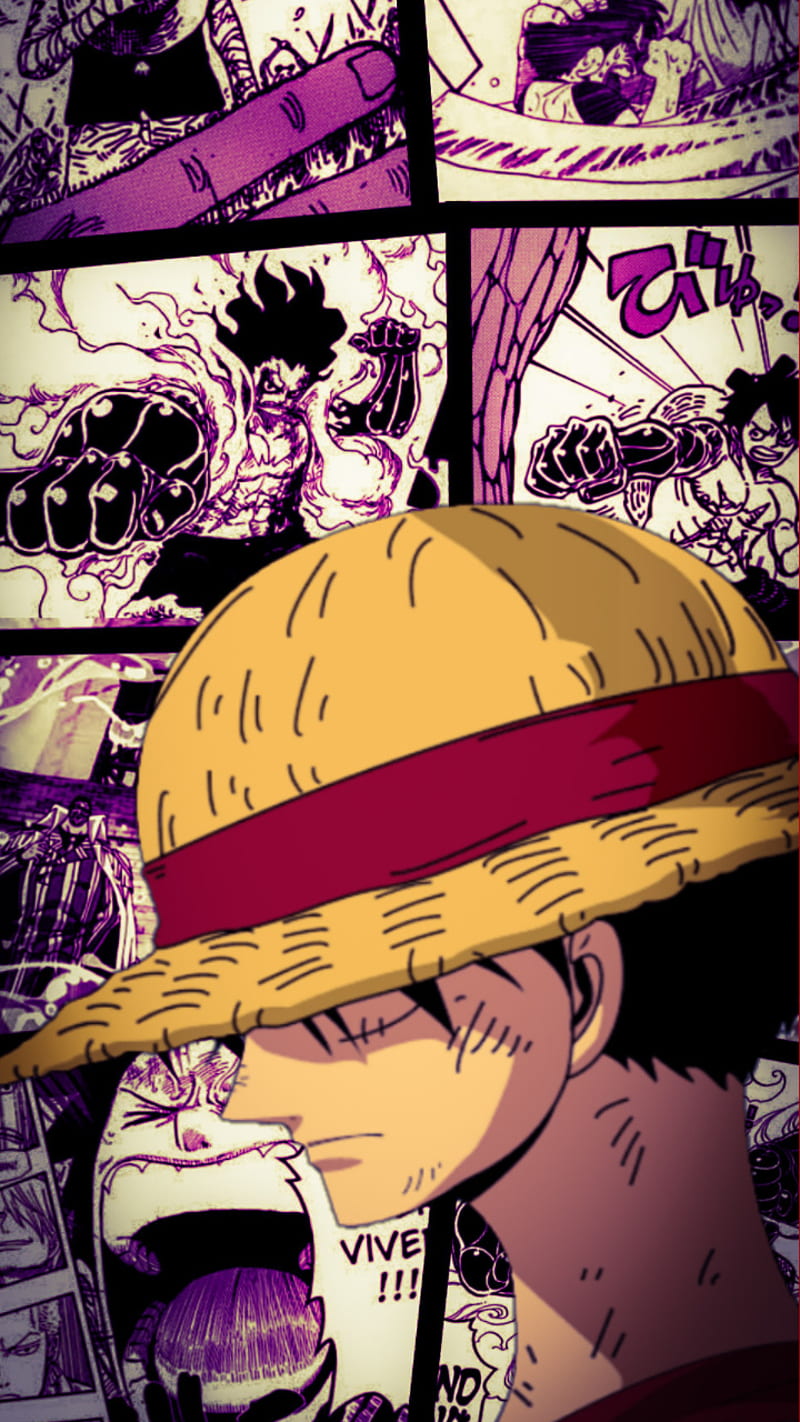 Luffy One piece, anime, menes, oda, one piece, pirata, HD phone wallpaper