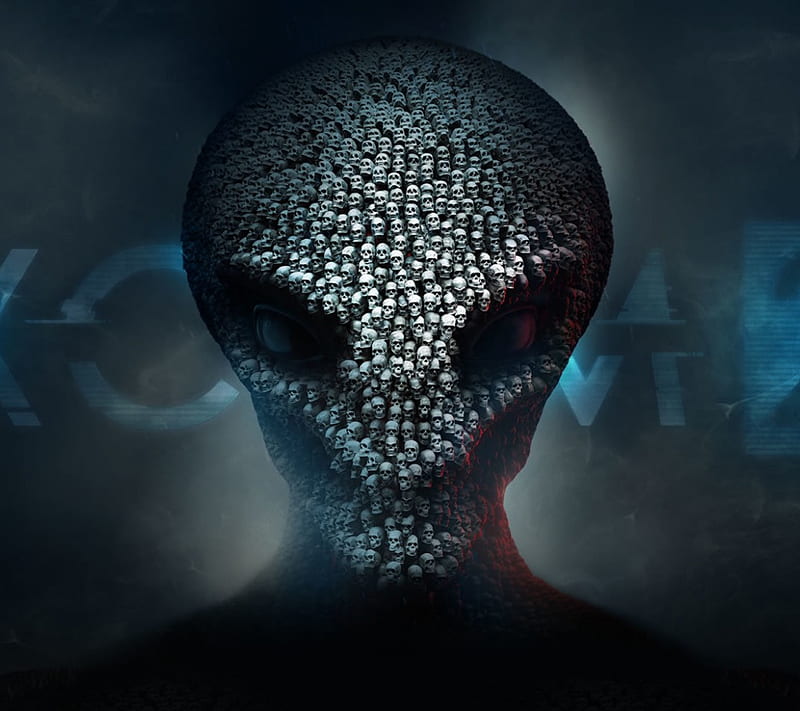 XCOM 2 Skull, abstract, alien, eerie, game, icon, logo, sci-fi, xcom 2, HD  wallpaper | Peakpx