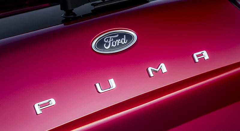 2020 Ford Puma Hybrid Titanium - Badge , car, HD wallpaper