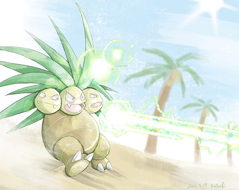 Pokémon, Exeggutor (Pokémon), HD wallpaper