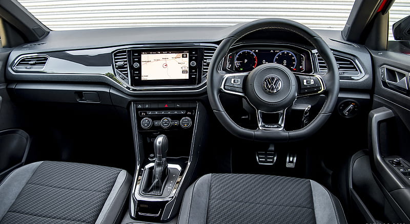 2018 Volkswagen T-Roc R-Line - Interior, Cockpit, car, HD wallpaper