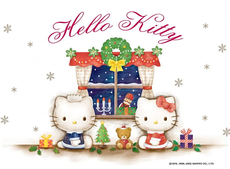 Download Hello Kitty Christmas Phone Wallpaper  Wallpaperscom