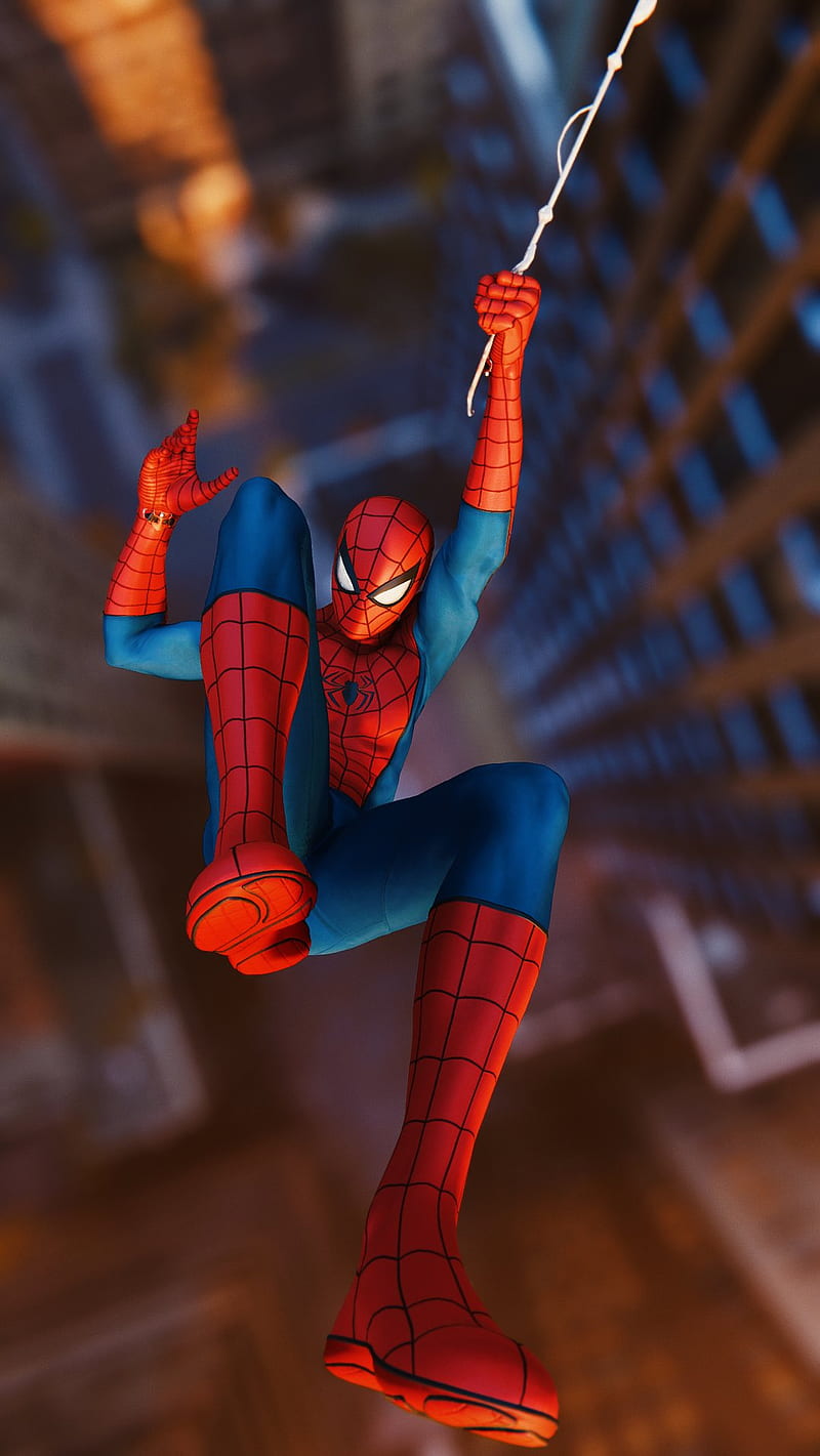 Spider-man ps4, spidermangame, spider man, marvel, avengers, infinitywar, peter parker, spider verse, christmas, HD phone wallpaper