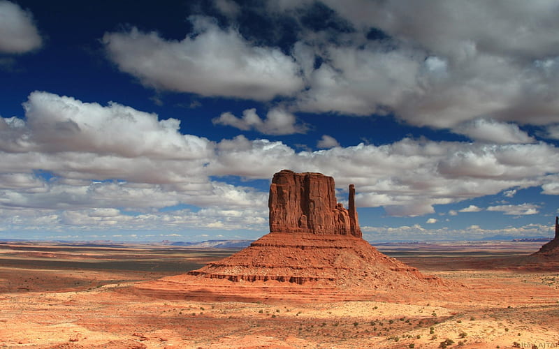 Monument Vally, monument, vally, desert, navajo, sandstone, HD wallpaper
