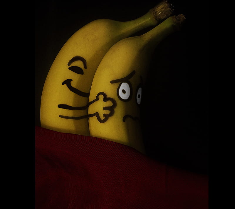Funny Banana, HD wallpaper