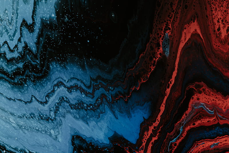 Lava Arcylic Wave Art Abstract , abstract, artist, artwork, digital-art, HD wallpaper